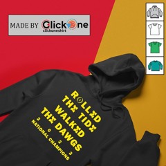 Michigan Wolverines rolled the Tide walked the Dawgs 2023 national champions shirt