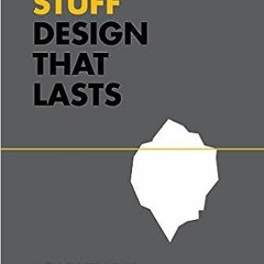 #pdf Meaningful Stuff: Design That Lasts (Design Thinking, Design Theory) by Jonathan Chapman (