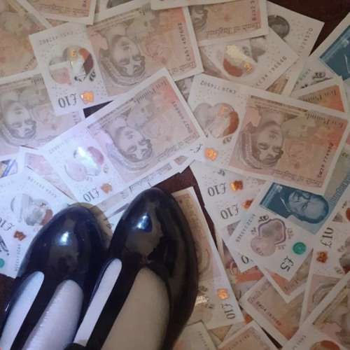 money in the floor
