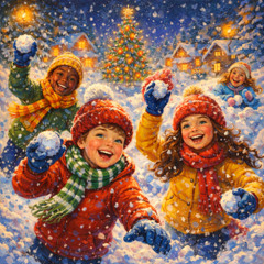 Let's go play in the snowballs