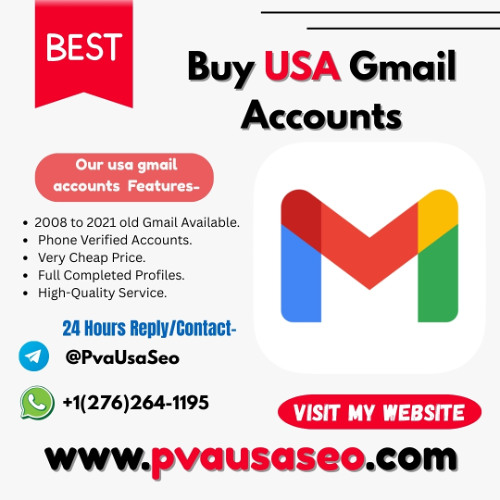 Top 17 site to Buy USA Gmail Accounts This account is available for all countries.