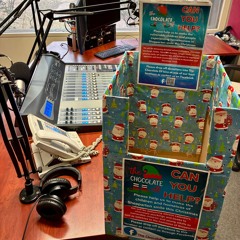 Tamara from the Chocolate Elf donation box