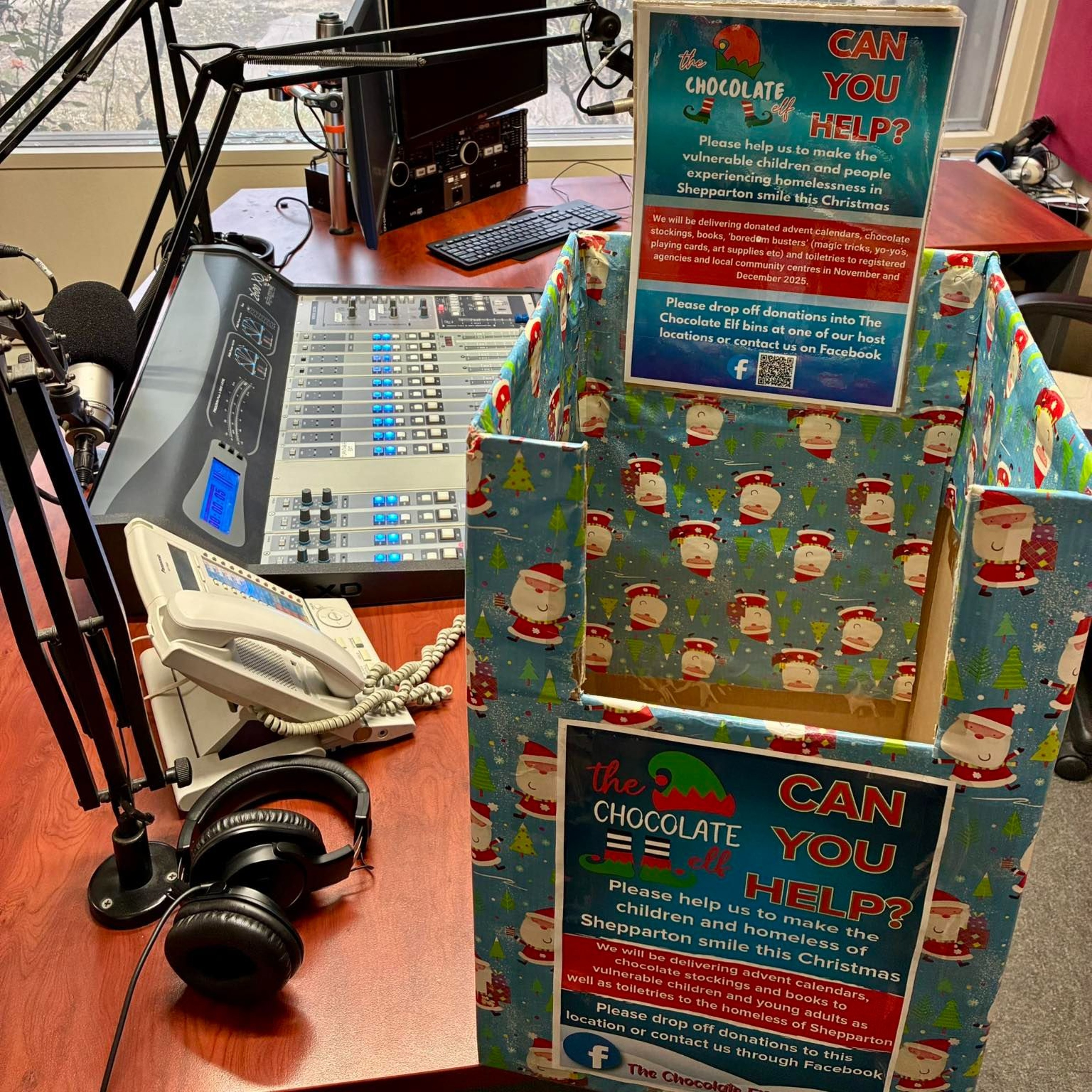 Tamara from the Chocolate Elf donation box Tamara from the Chocolate Elf donation box