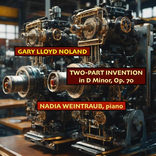 TWO-PART INVENTION IN D MINOR for piano Op. 70