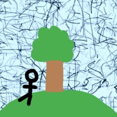 trees and scribbles