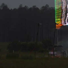 in the center of the town