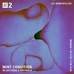 Mint Condition - DJ Randy Ellis Boogie Funk Mix (NTS) 4/13/20