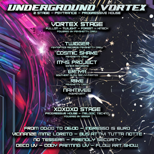 Nahtiivee Dj set Underground Vortex