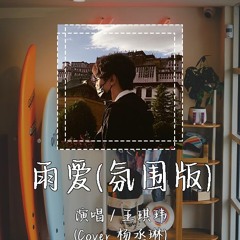 王琪玮 - 雨爱(氛围版) (Cover 杨丞琳) 「听雨的声音 一滴滴清晰，你的呼吸 像雨滴渗入我的爱里。」【動態歌詞/pīn yīn gē cí】