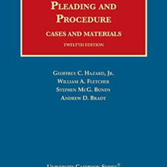 [Download] PDF 📜 Pleading and Procedure, Cases and Materials (University Casebook Se