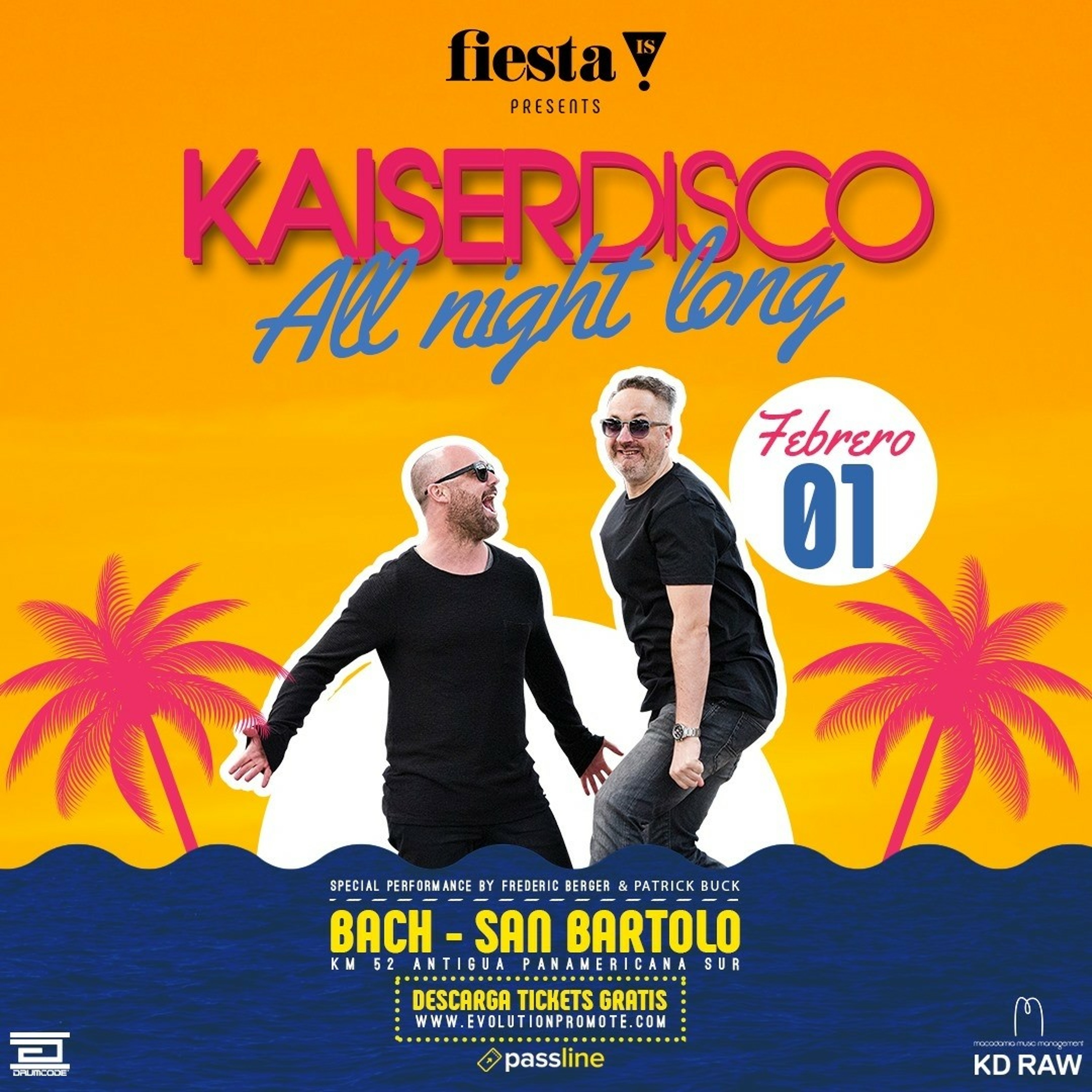 Fiesta! pres. Kaiserdisco All Night Long - 1.February 2020 Club Bach In San Bartolo, Peru Pt.1 episode artwork