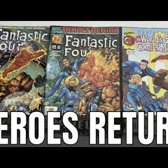 The Spinner Rack - Fantastic Four Heroes Return by Scott Lobdell & Alan Davis