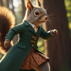 Short Skirt Squirrel