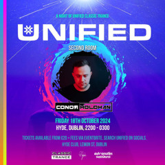 Conor Holohan Live @ Unified & Adrenalin Sessions, Hyde Dublin 18/10/24