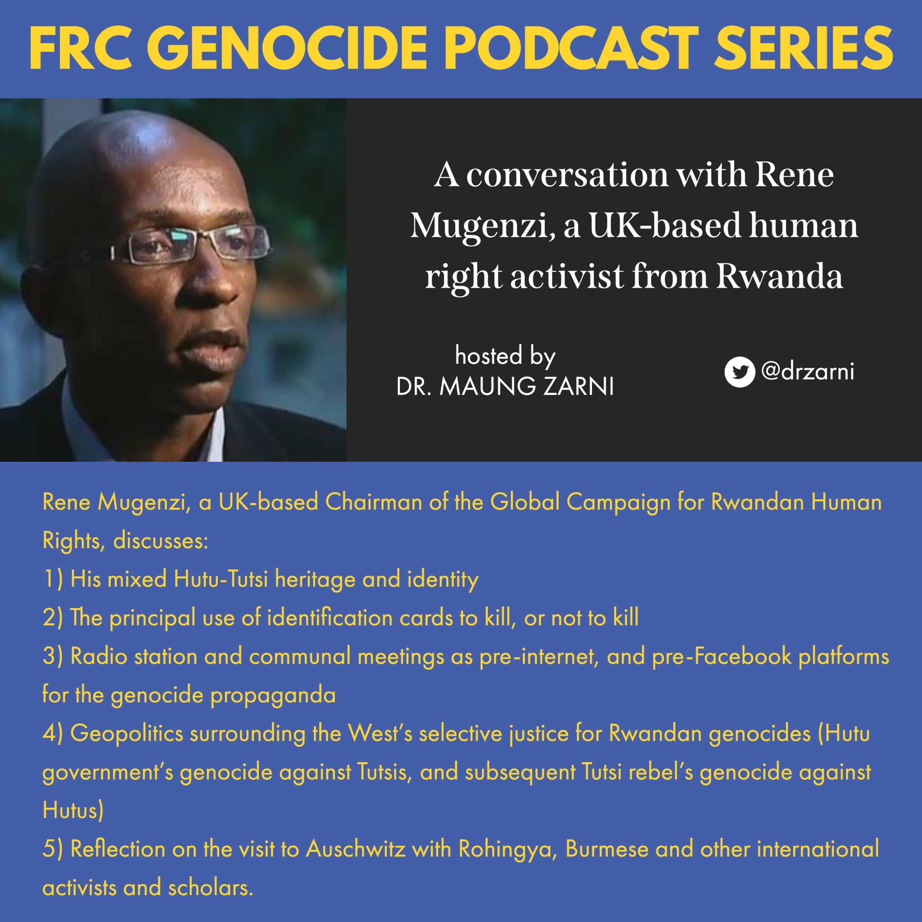 Free Rohingya Coalition Genocide Podcast Series