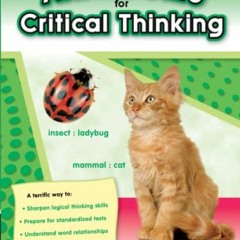 GET KINDLE ✅ Analogies for Critical Thinking, Grade 3 from Teacher Created Resources