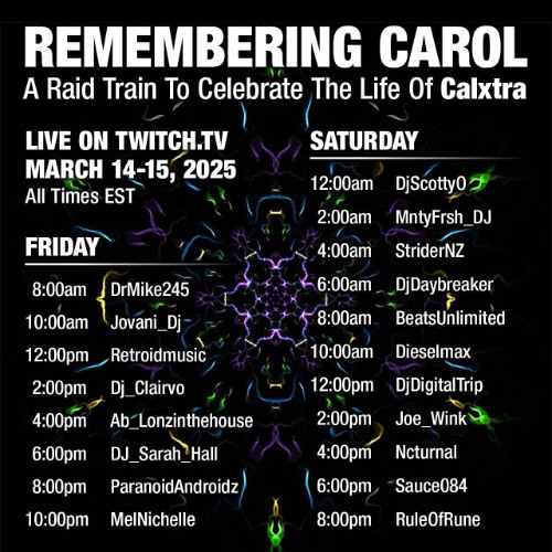 Remembering Carol - Calxtra Celebration Of Life