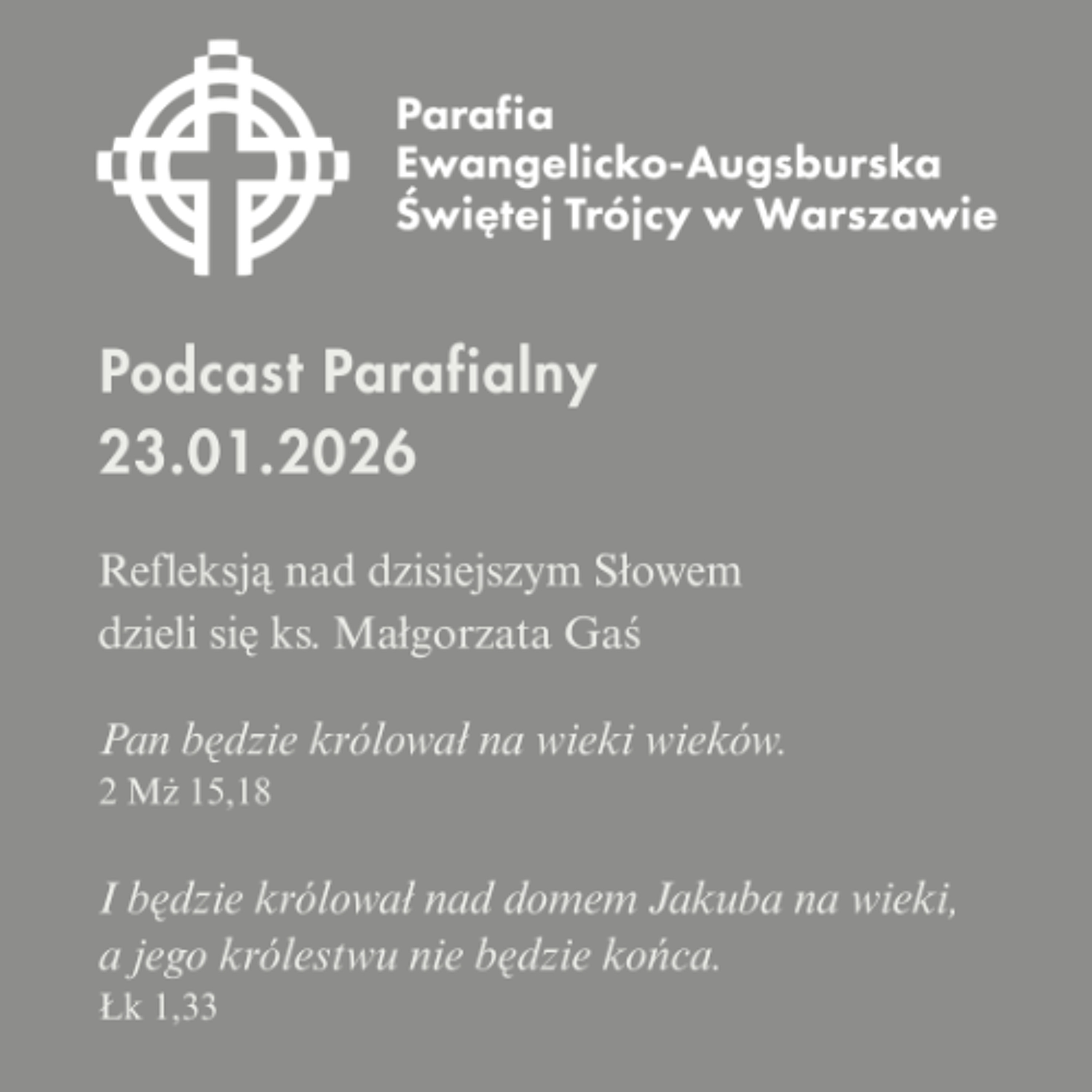 Poranek ze Słowem na 23 stycznia 2026 episode artwork