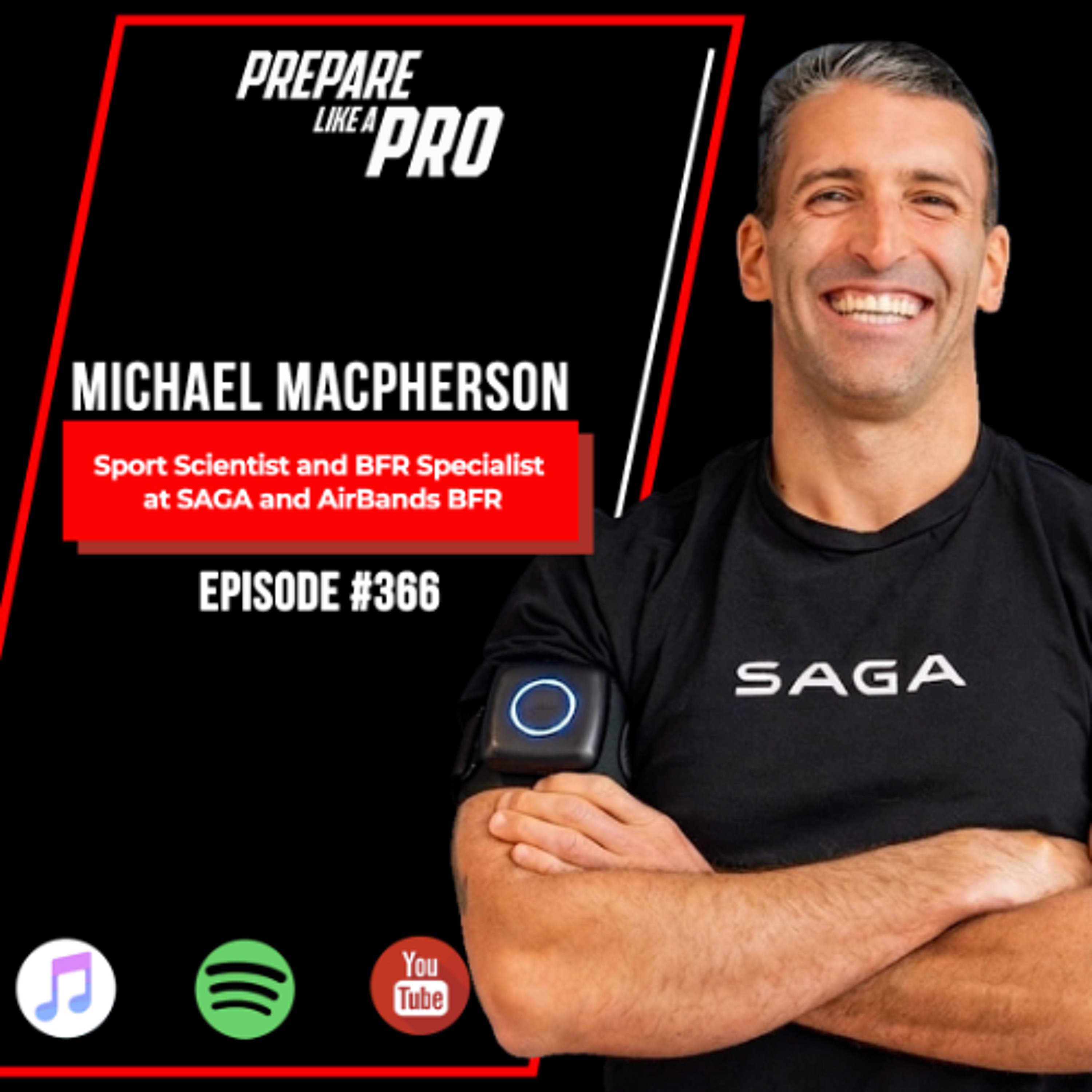 #366 - Michael MacPherson: How BFR Went From the Rehab Room to the Elite Performance Stage