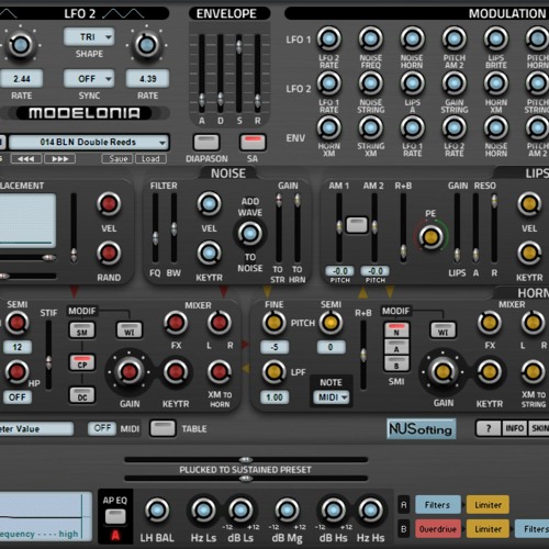 Modelonia synth: Demo Songs  [NUSofting Synth]