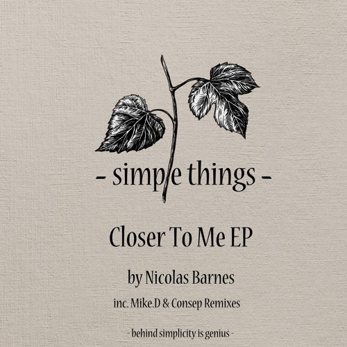 PREMIERE: Nicolas Barnes - Closer To Me (Mike.D Remix) [STUD030]