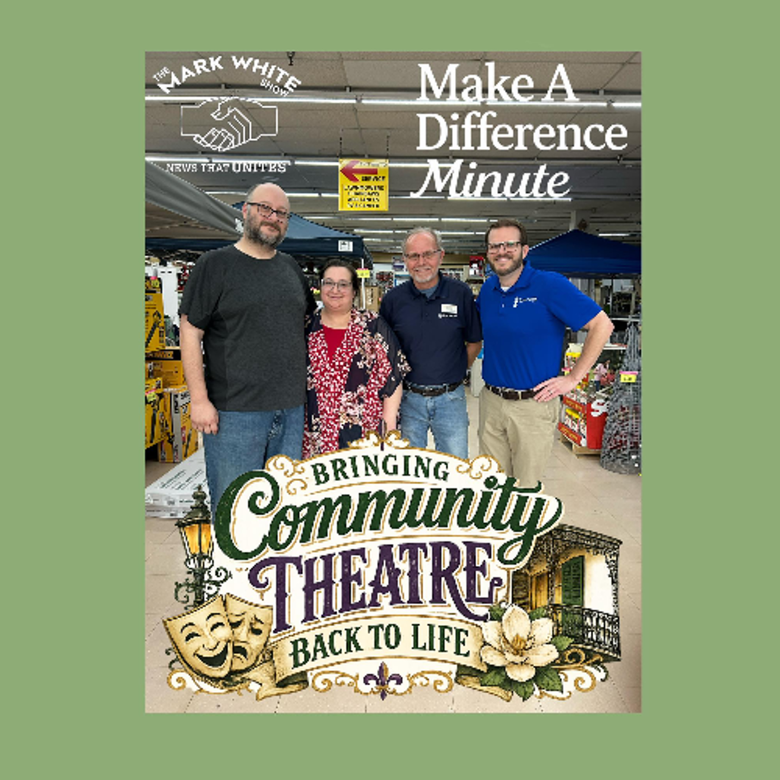 Make A Difference Minute: Bringing Community Theatre Back to Life episode artwork