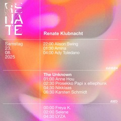Selene | Renate Klubnacht 23.08.25
