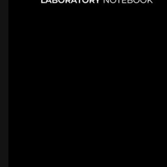 PDF✔Read❤ Laboratory Notebook: Black Lab Notebook for Science Student, Recor