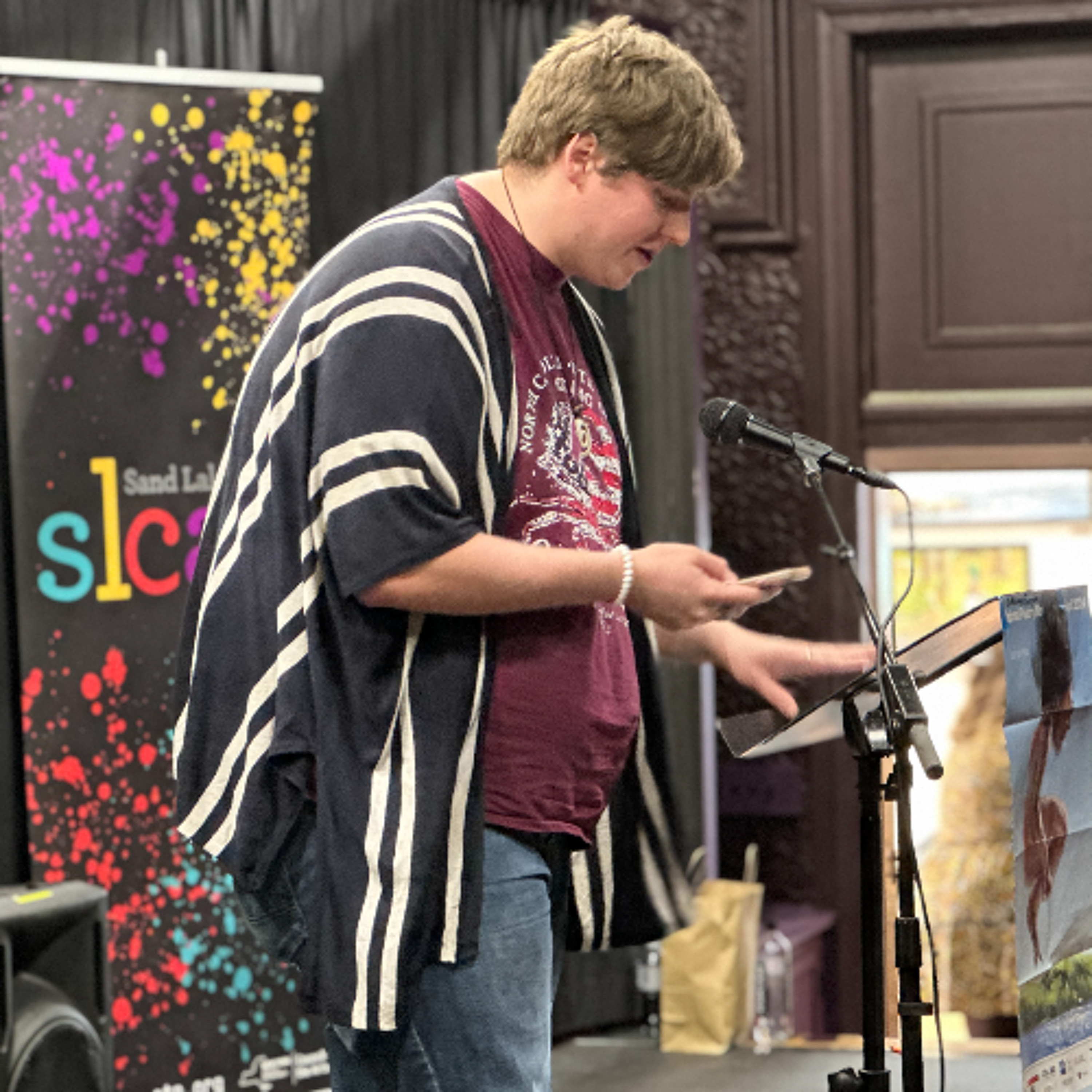 Next Up to The Mic: Kathleen Anne Smith & Nathan Smith at the Sand Lake Center for the Arts episode artwork