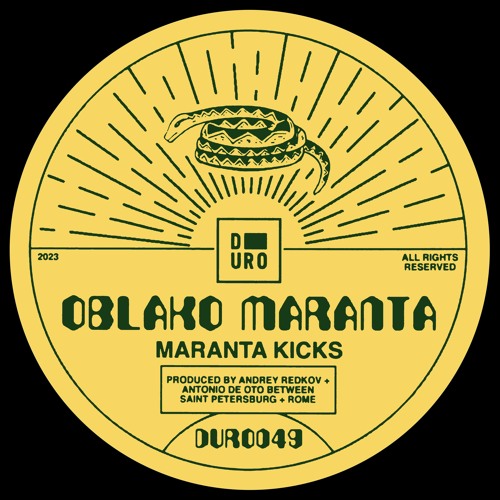 Oblako Maranta - Vega's Glove (Original Mix)