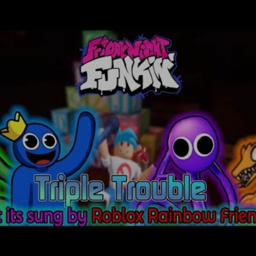 Vs Rainbow Friends Blue FNF Mod - Friday Night Funkin Roblox 