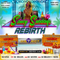 Slingerz Family Live At Saucy Sundays District Lounge Dj Protocol x Dj Keston & Selector Tallboss