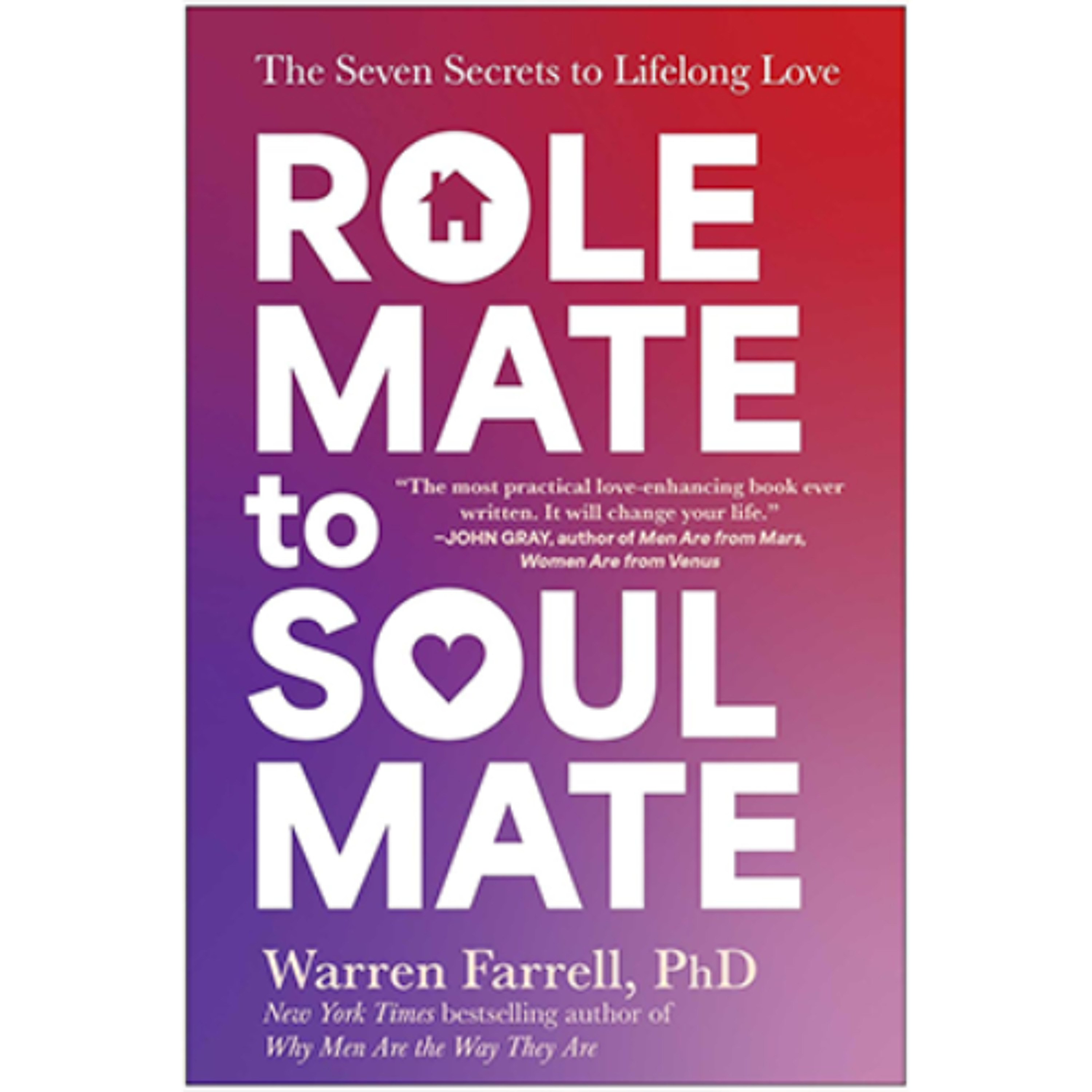 Podcast 1272: Role Mate to Soul Mate: The Seven Secrets to Lifelong Love By Warren Farrell Podcast 1272: Role Mate to Soul Mate: The Seven Secrets to Lifelong Love By Warren Farrell