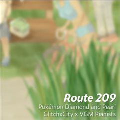 Pokémon Diamond and Pearl - Route 209 (Piano)