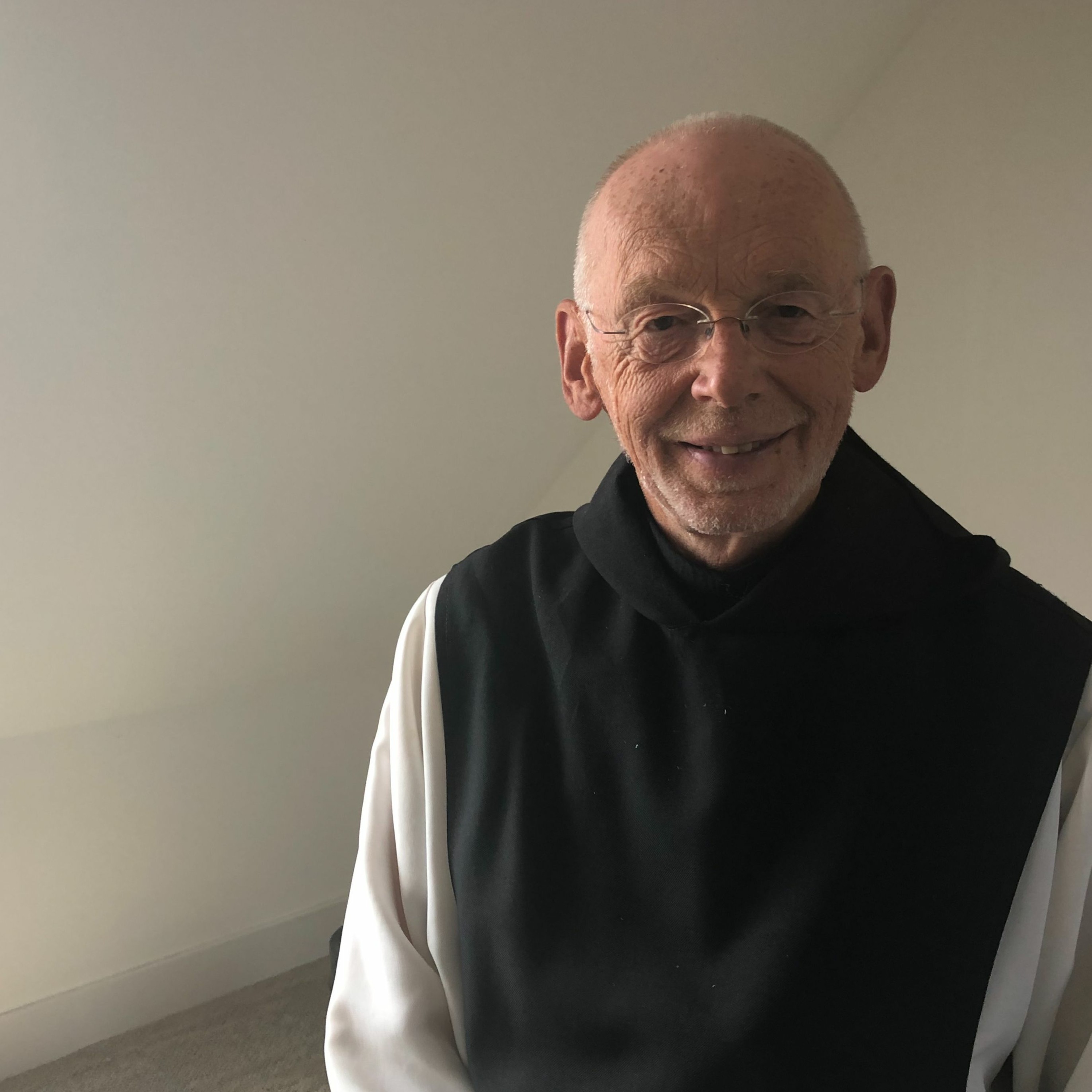 Broeder Paulus monnik In het Klooster Schiermonnikoog