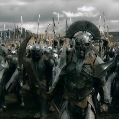 Lord of the rings Orcs march chanting