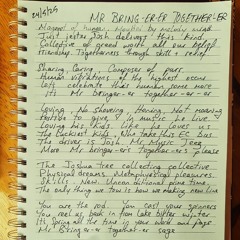 Mr Bringer-er Together-er (Poem for Josh)