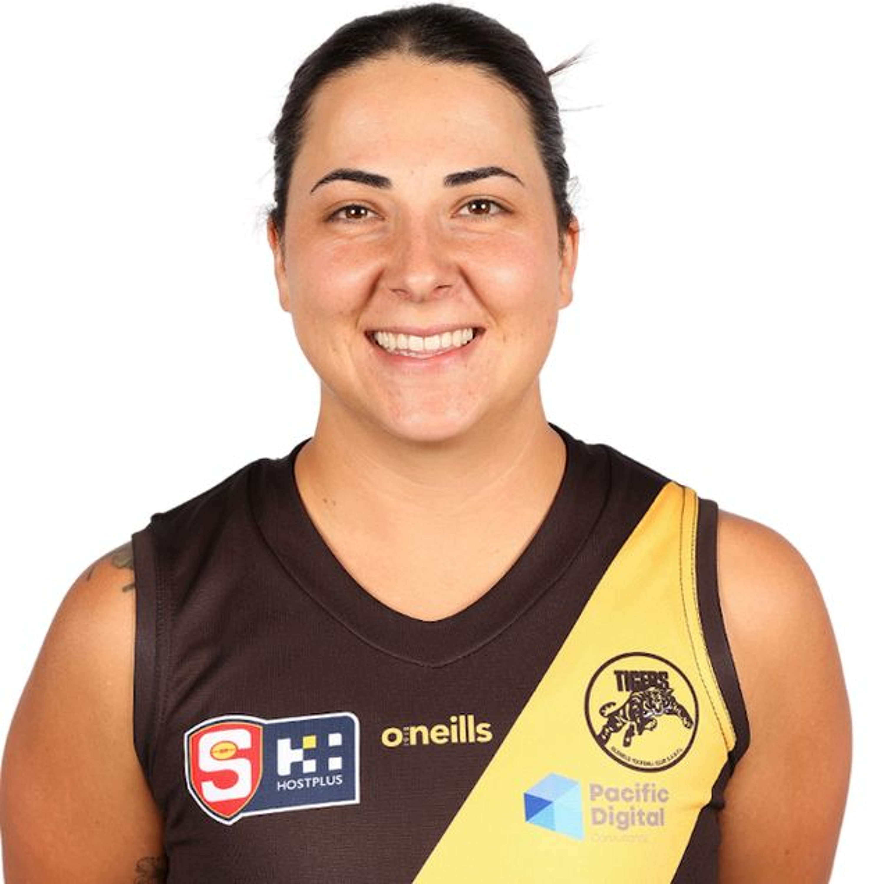Glenelg's Jess Bates chats about her 50th SANFLW League game episode artwork