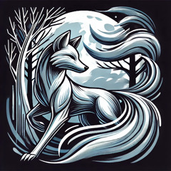 February Fox in the Forest
