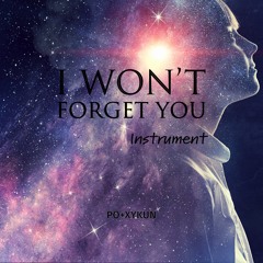 I won't forget you(instrument)