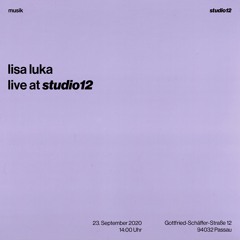 lisa luka @studio12 | 23/09/20