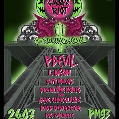 SITTENLOS @ Gabber Riot III - PM93 Essen - 28.07.2025