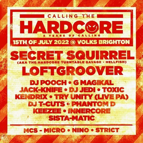 DJ Jedi Live @ Calling The Hardcore Brighton July 2022