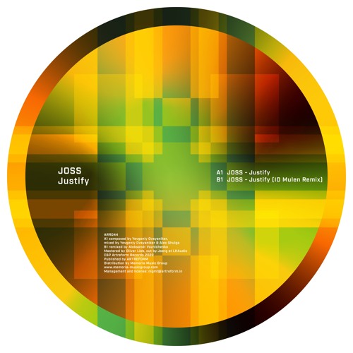 JOSS - Justify incl. iO Mulen remix // ARR044