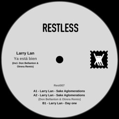 Premiere : Larry Lan - Sake Aglomerations (Don Bellanton & Otrera Remix) (REST007)