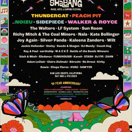 Sidepiece @ Laguna Lake Stage, Shabang Music Festival, United States 2024-05-04