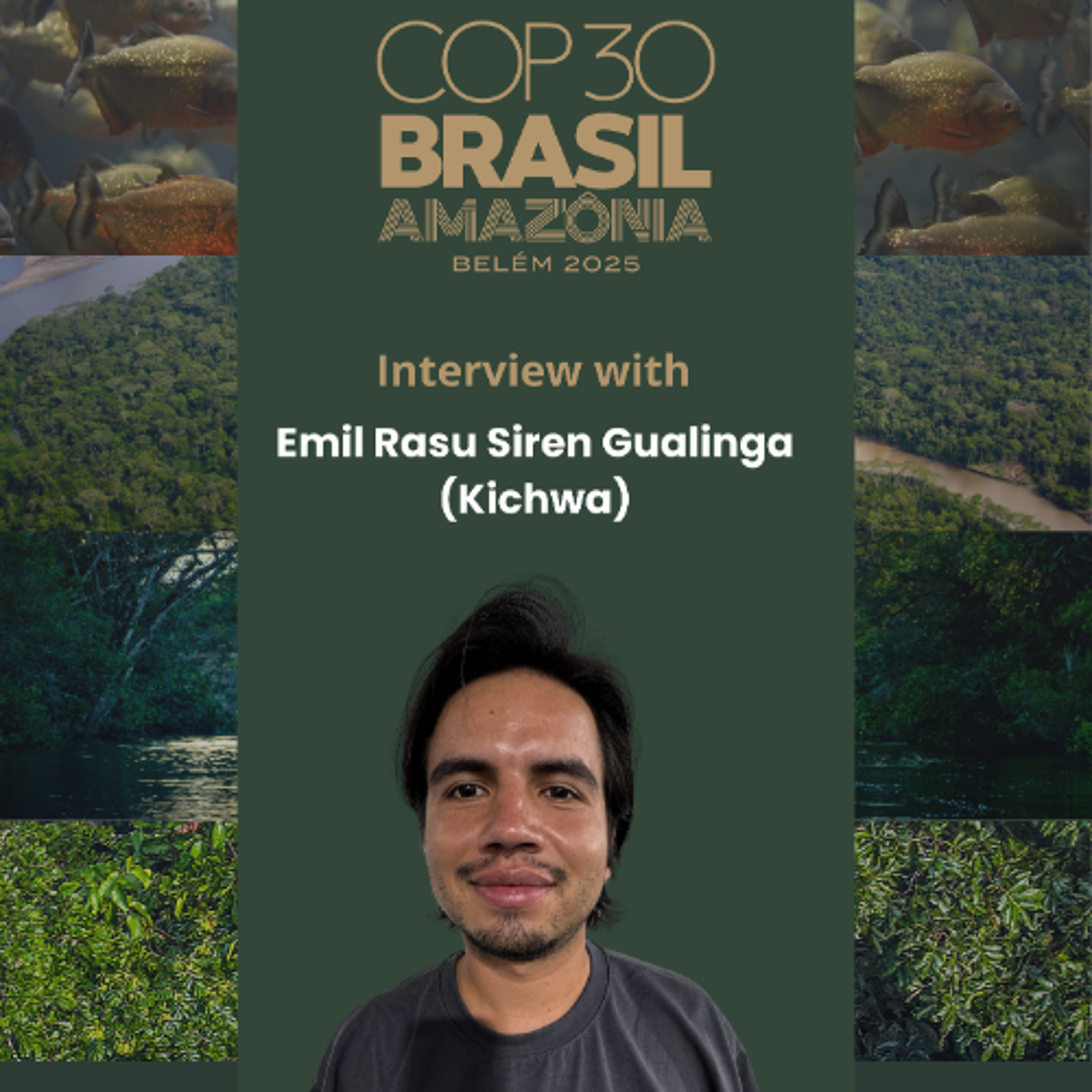 COP30 - Direct Access To Funds For Indigenous Peoples - Emil Rasu Siren Gualinga
