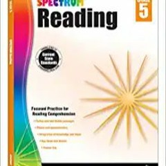 Spectrum 5th Grade Reading Comprehension Workbooks, Nonfiction and Fiction Passages, Summarizing Sto
