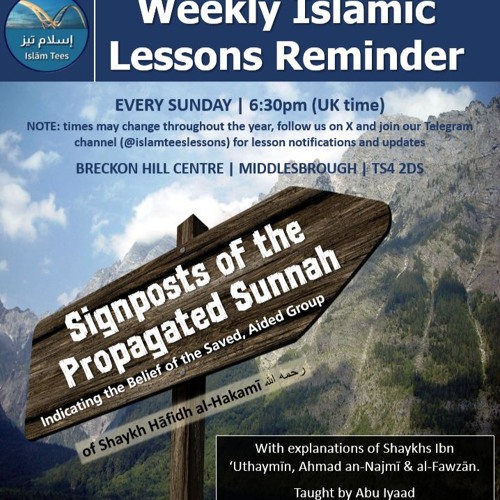 Signposts of the Propagated Sunnah - Lesson 19