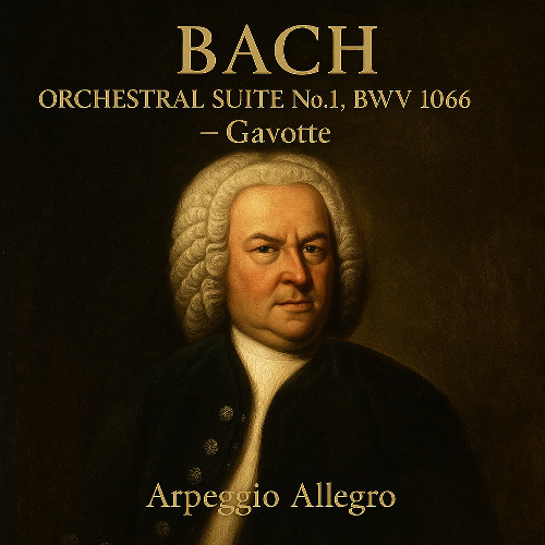 Johann Sebastian Bach - Orchestral Suite No.1, BWV 1066 -  Gavotte  | Creative Commons Music
